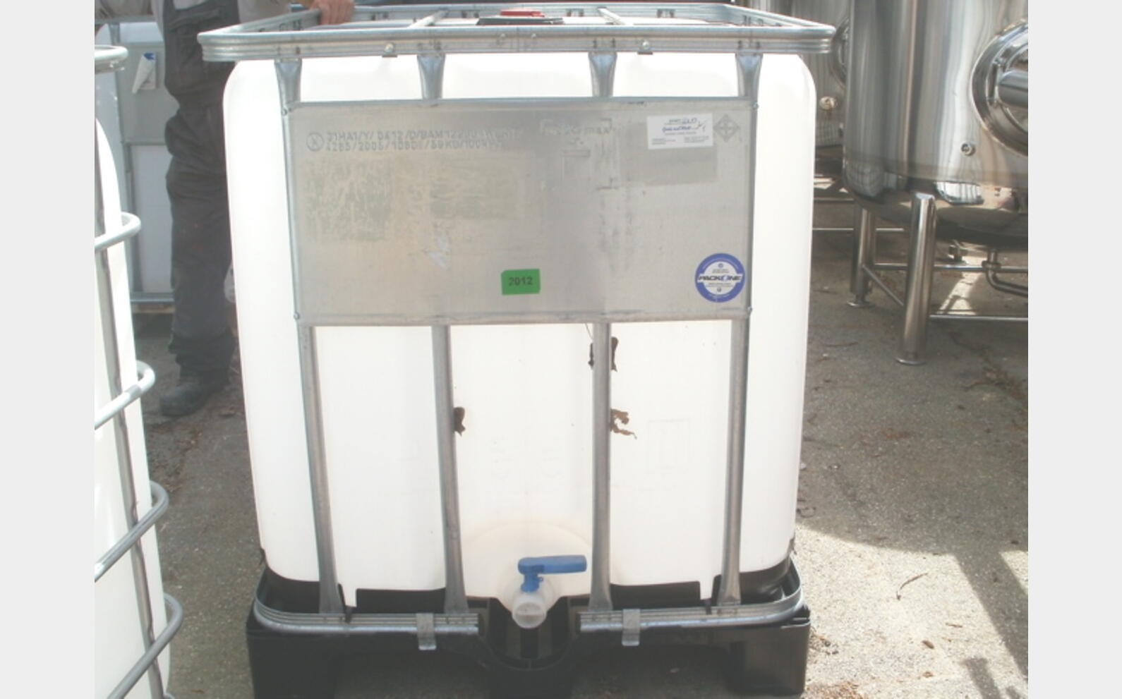 Conteneur plastique IBC