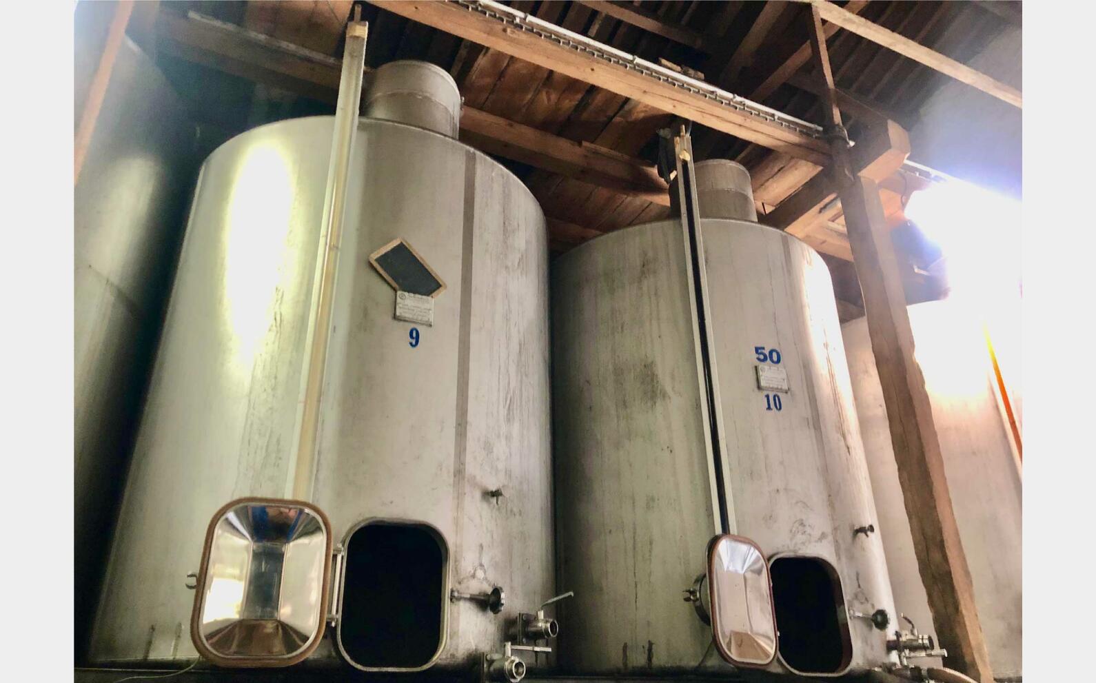 Cuve inox - Fond plat 50 HL (5 000 litres)