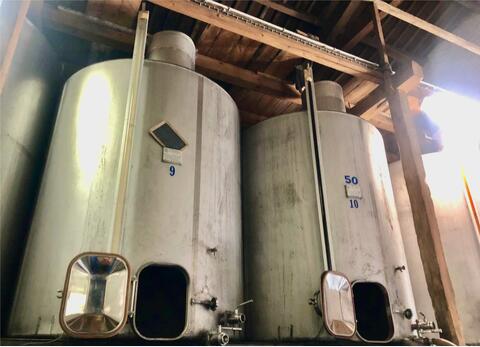 Stainless steel tank - Flat bottom 50 HL (5 000 liters)
