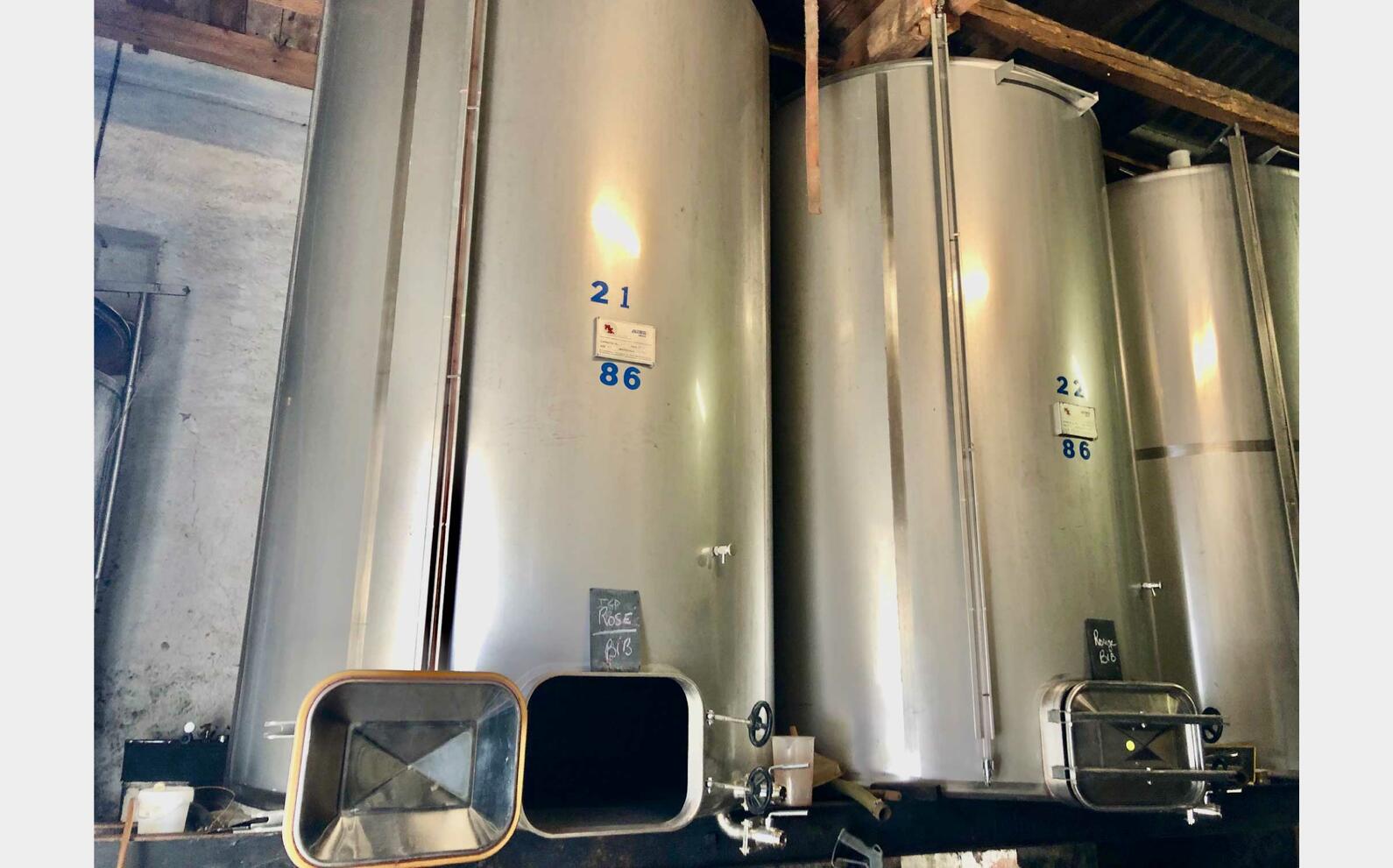 Stainless steel tank - Flat bottom 86 HL (8 600 litres)