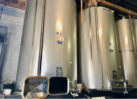 Stainless steel tank - Flat bottom 86 HL (8 600 litres)
