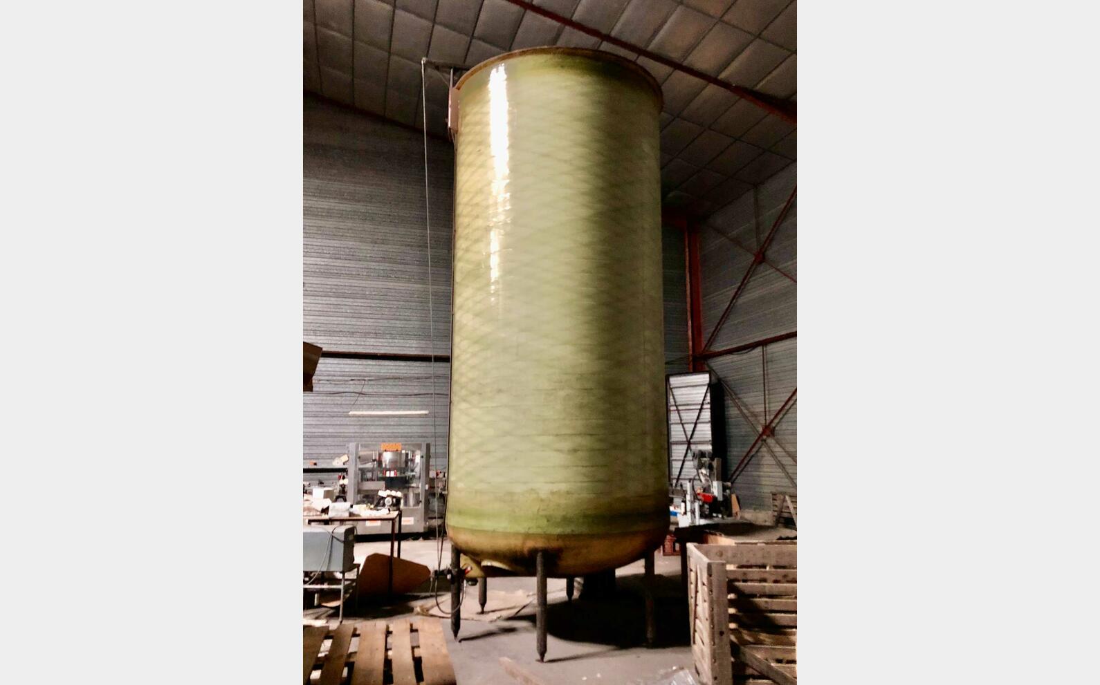 Cuve fibre - Chapeau flottant 200 HL (20.000 litres) GIMAR