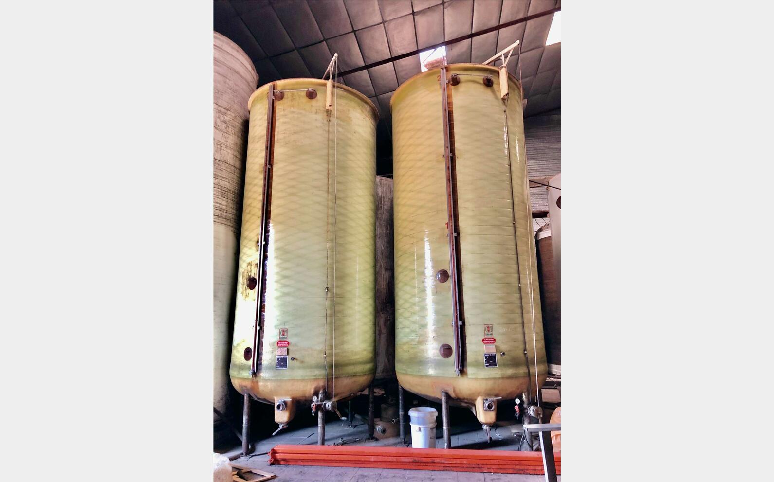 Cuve fibre - Chapeau flottant 200 HL (20.000 litres) GIMAR