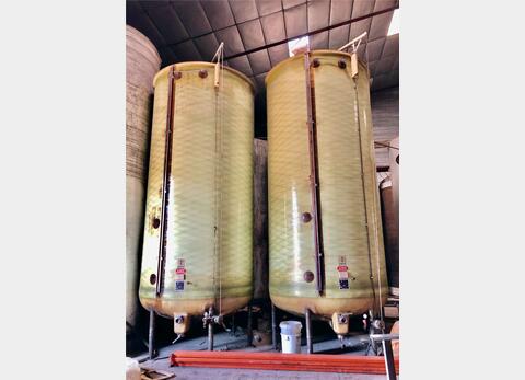 Fiber tank - Floating cap 200 HL (20 000 litres) GIMAR