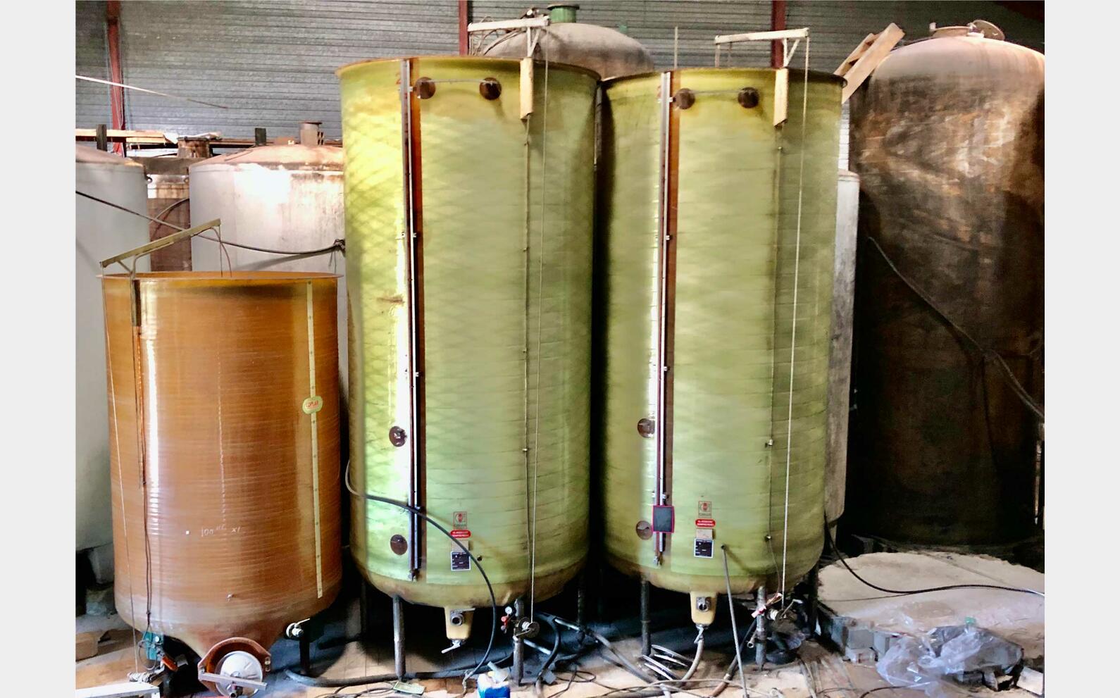 Fiber tank - Floating cap 200 HL (20 000 litres) GIMAR