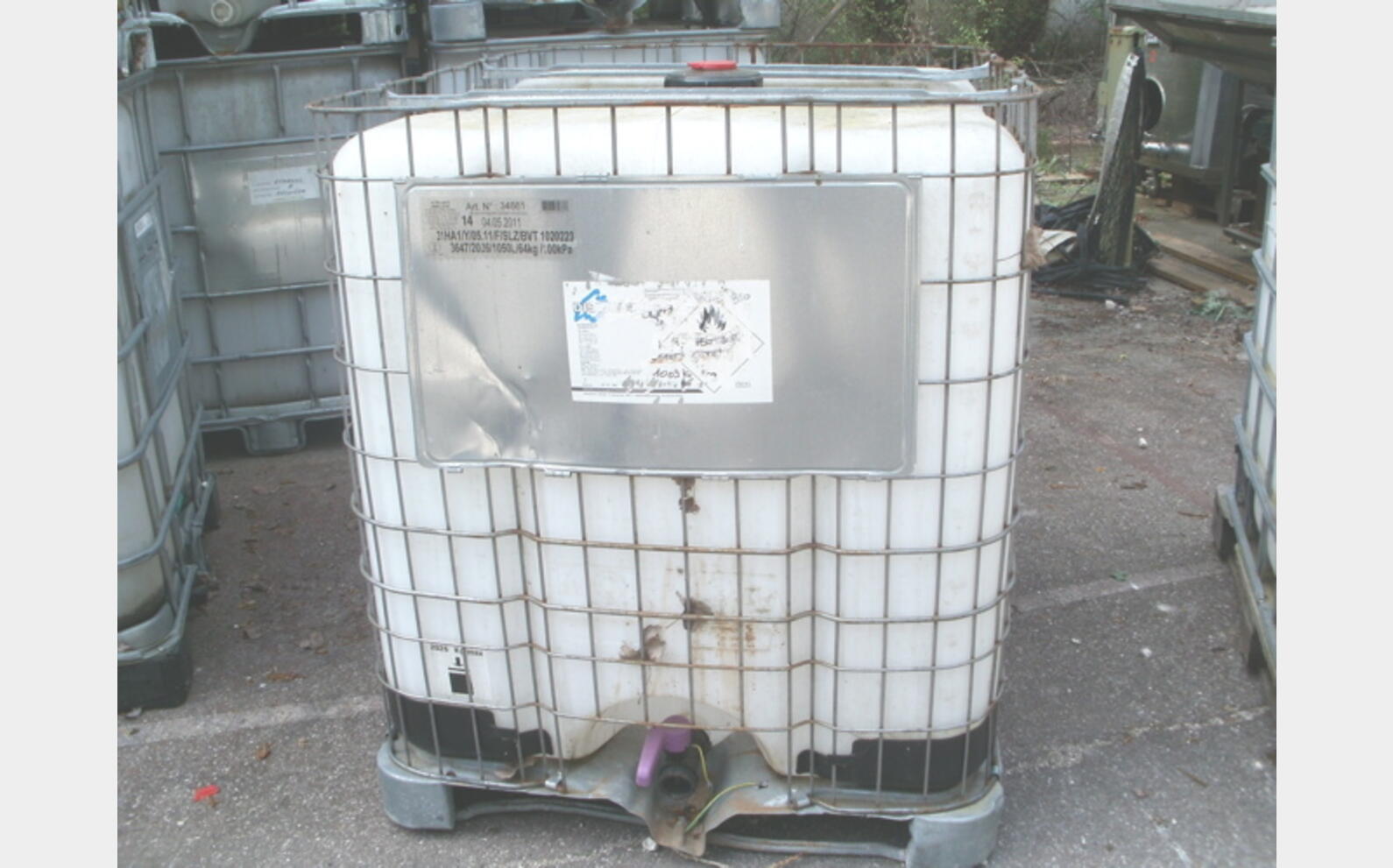 Conteneur plastique IBC