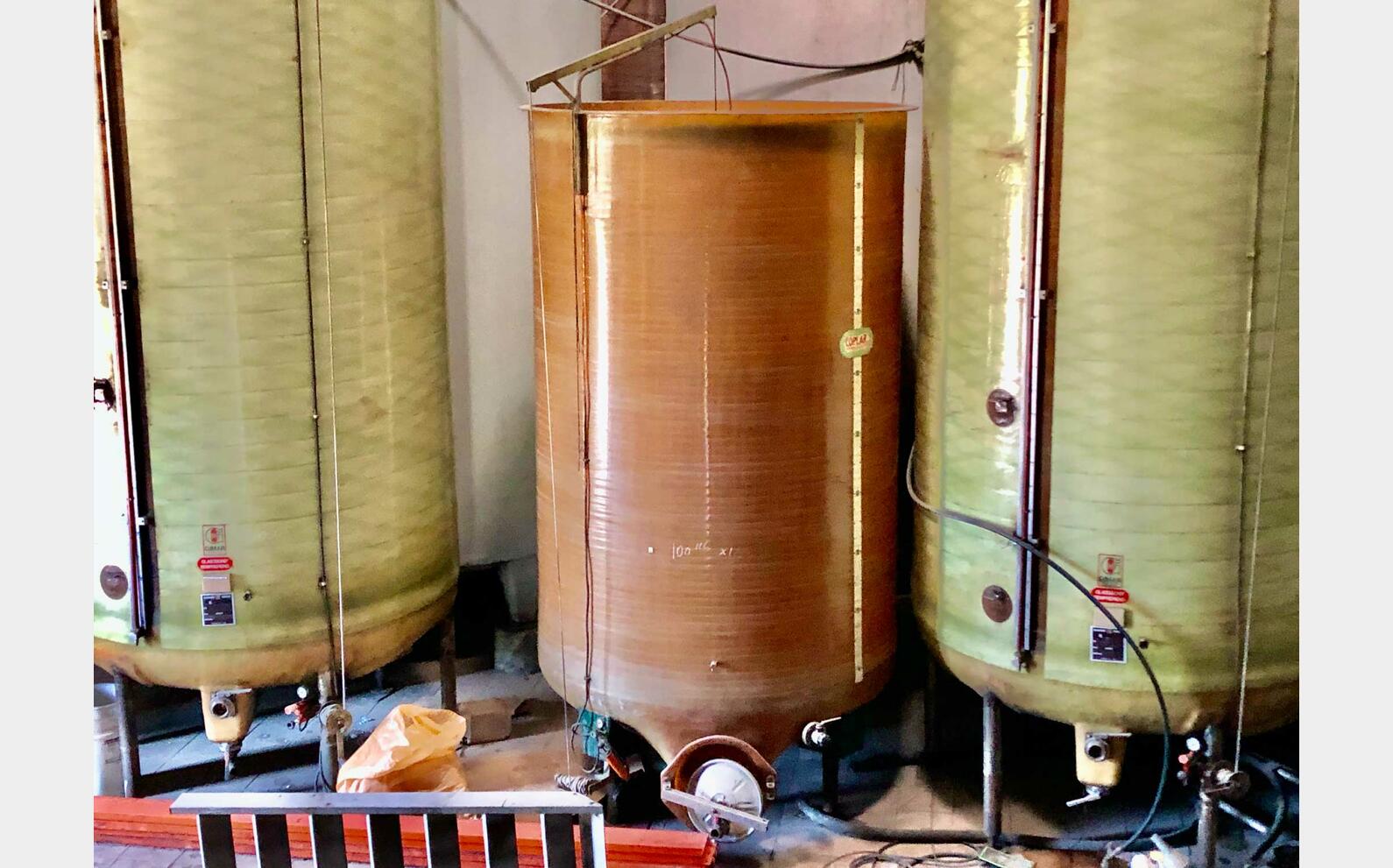 Cuve fibre - Chapeau flottant 100 HL (10 000 litres)