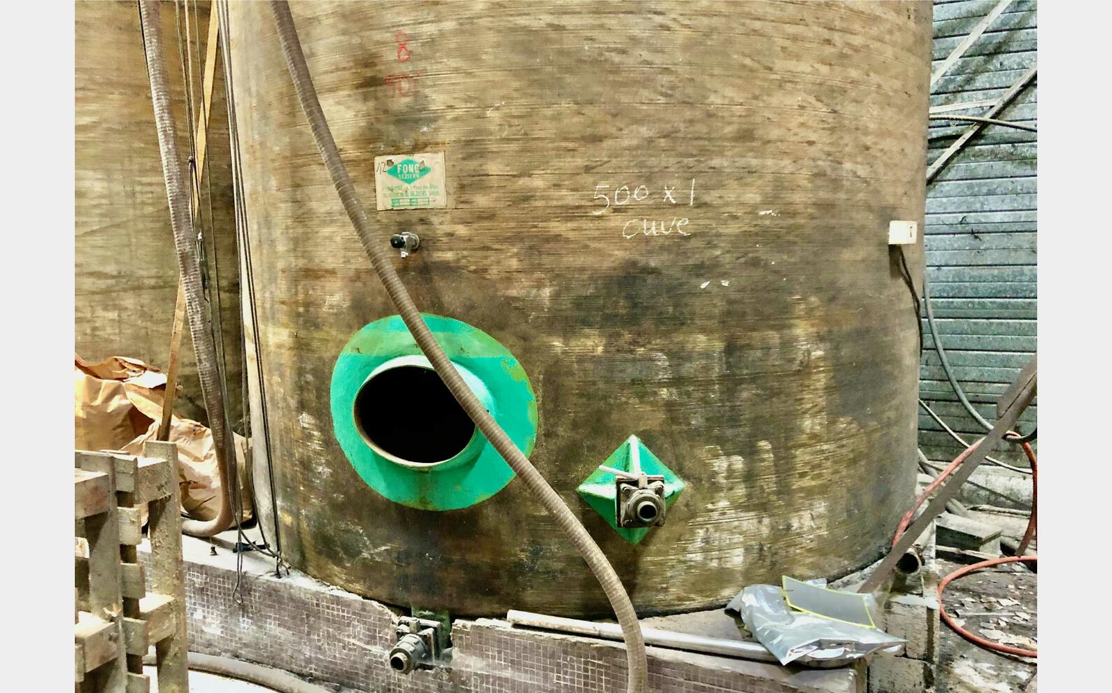 Cuve fibre - Ferm&eacute;e 500 HL (50 000 litres)