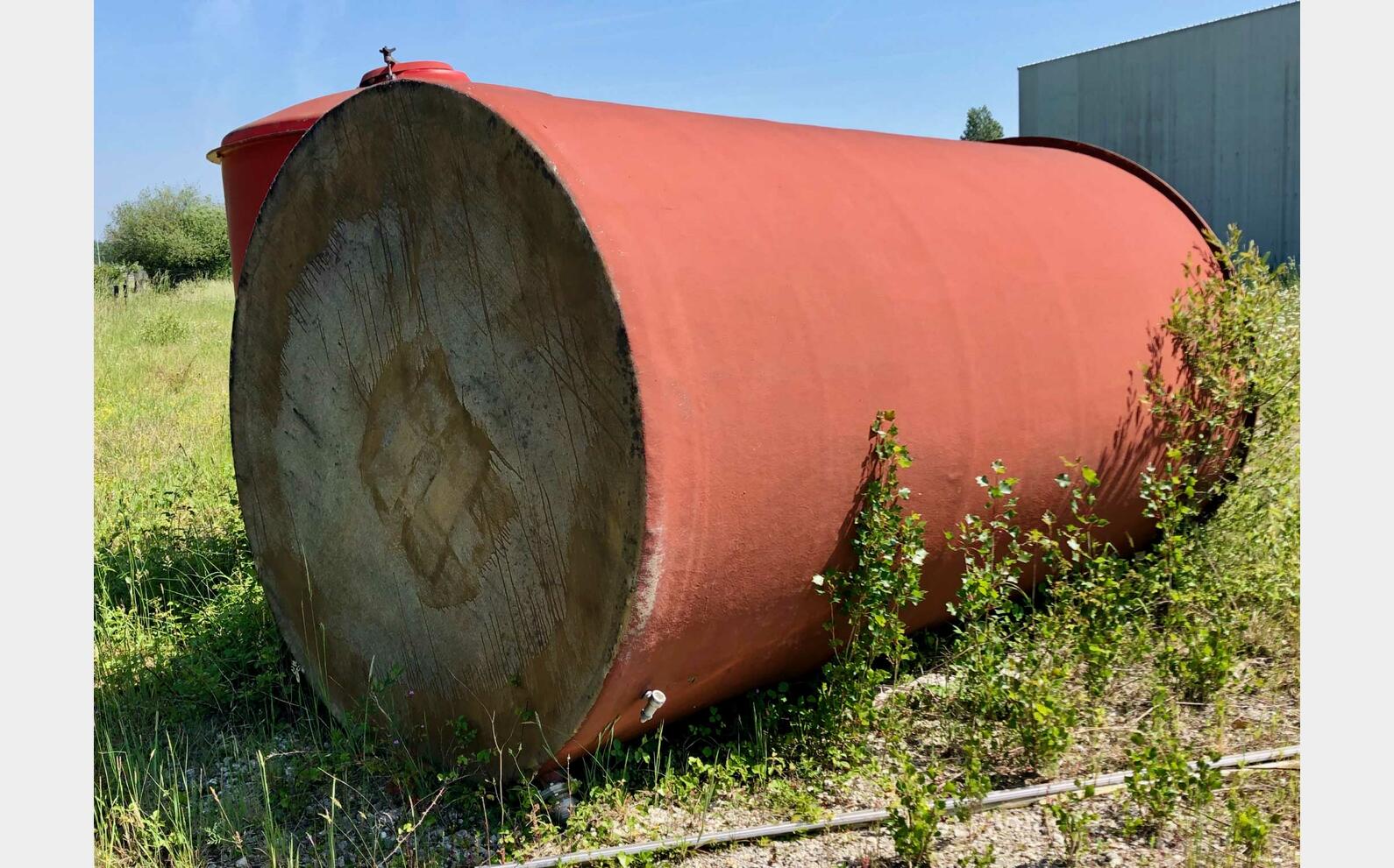 Cuve fibre - Chapeau flottant 120 HL (12 000 litres)