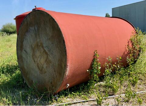 Fiberglass tank - Floating cap