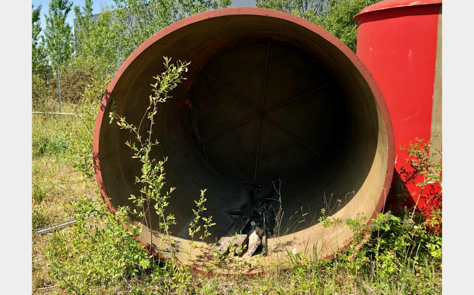 Fiberglass tank - Floating cap 120 HL (12 000 litres)