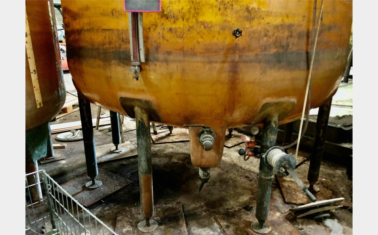 Cuve fibre - Chapeau flottant 250 HL (25 000 litres) GIMAR