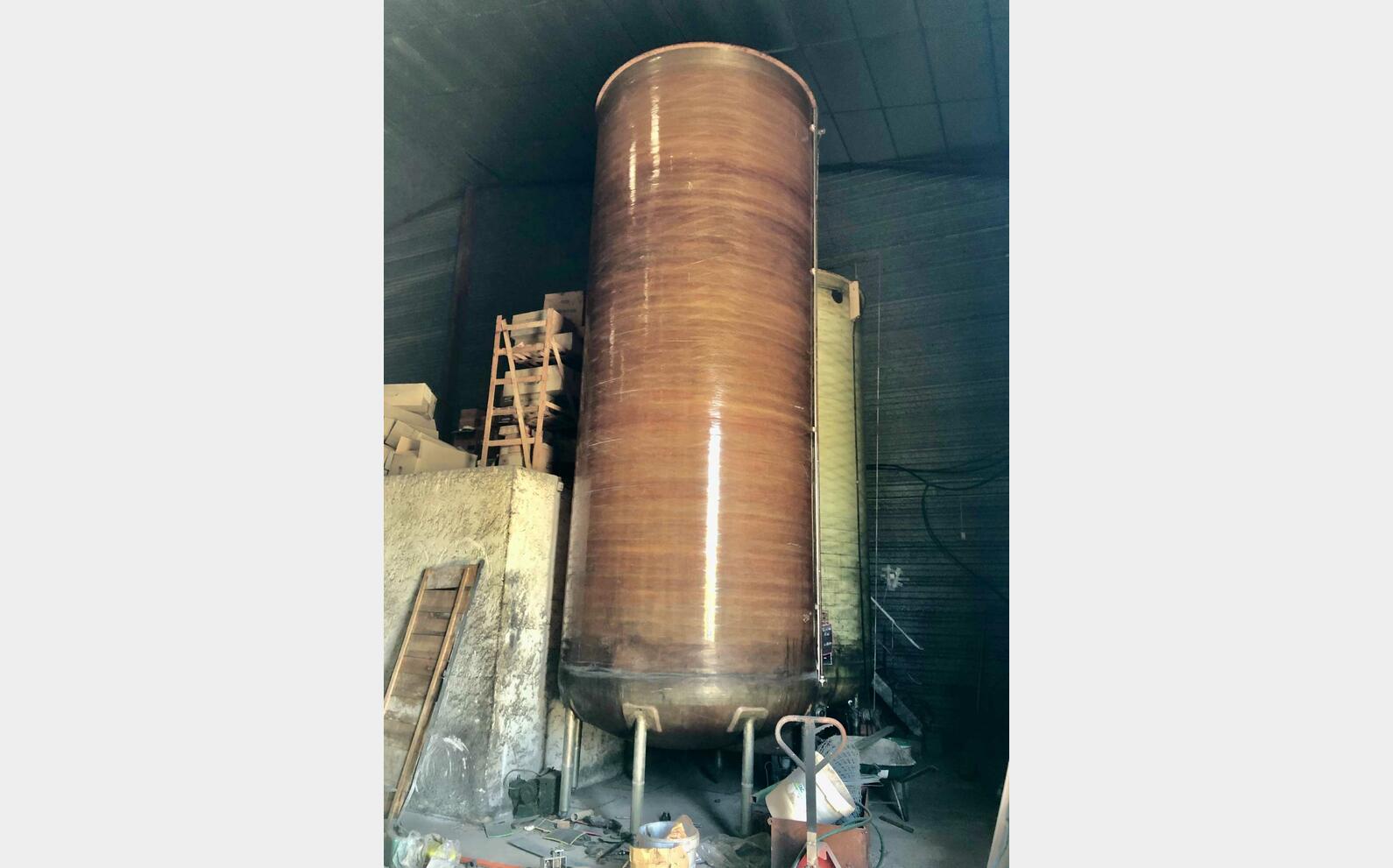 Cuve fibre - Chapeau flottant 250 HL (25 000 litres) GIMAR