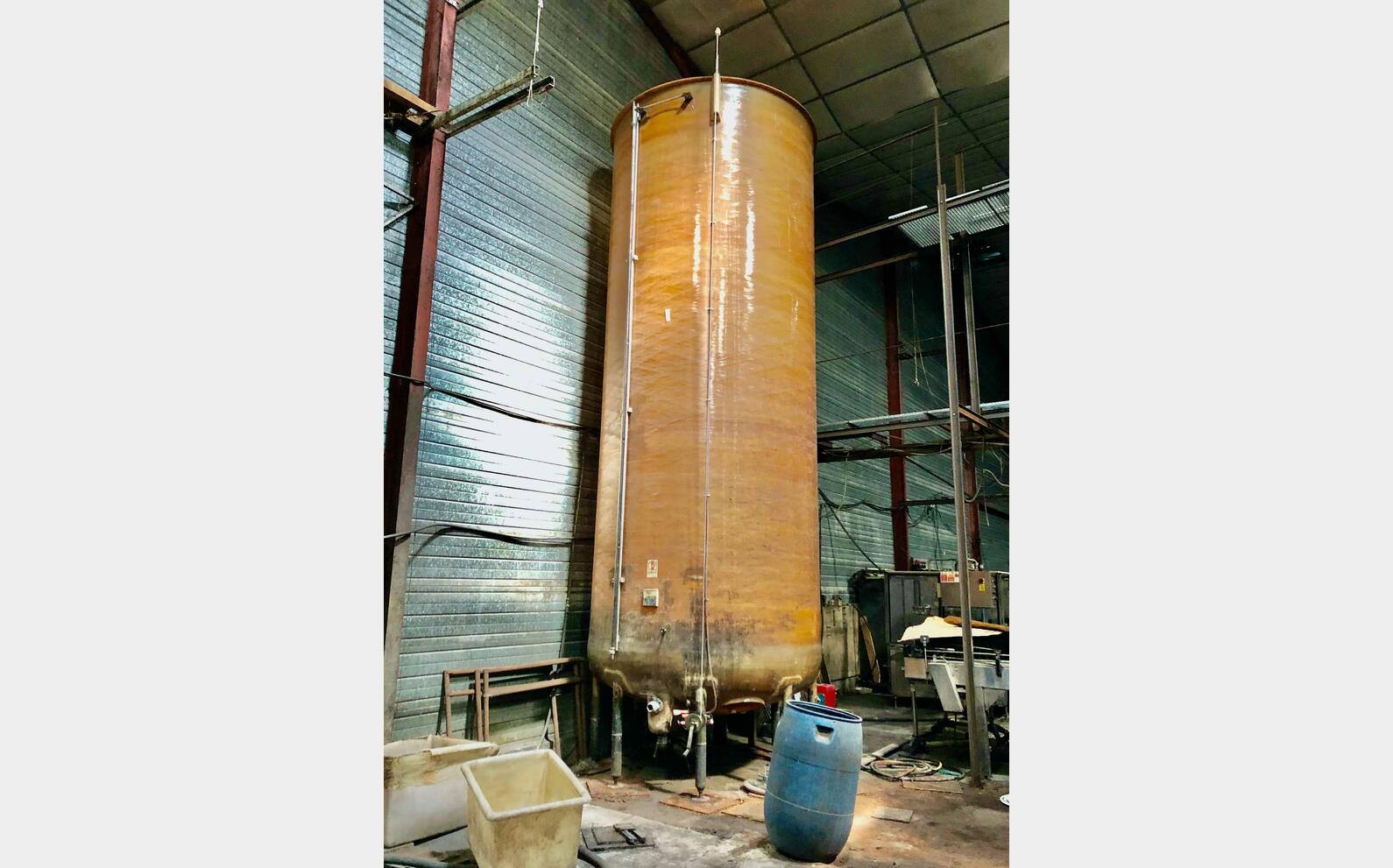 Cuve fibre - Chapeau flottant 250 HL (25 000 litres) GIMAR