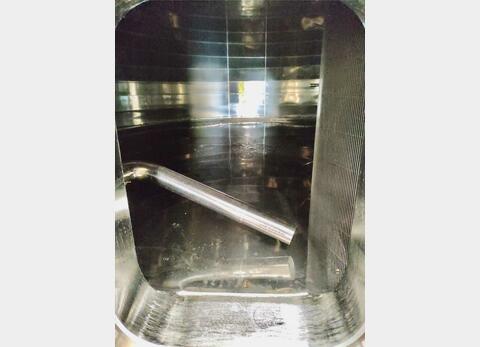 316L stainless steel tank - Insulated and temperature-controlled