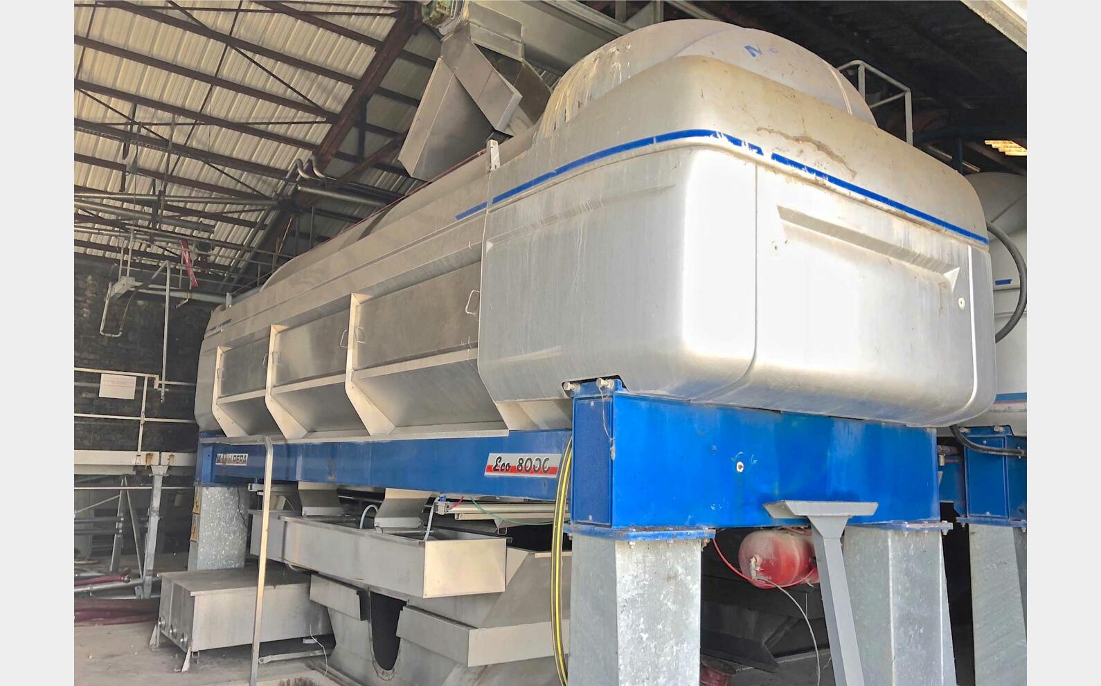 Pressoir - Garantie 1 campagne 155 HL (15 500 litres) PERA