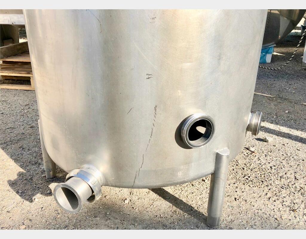 Cuve de stockage inox