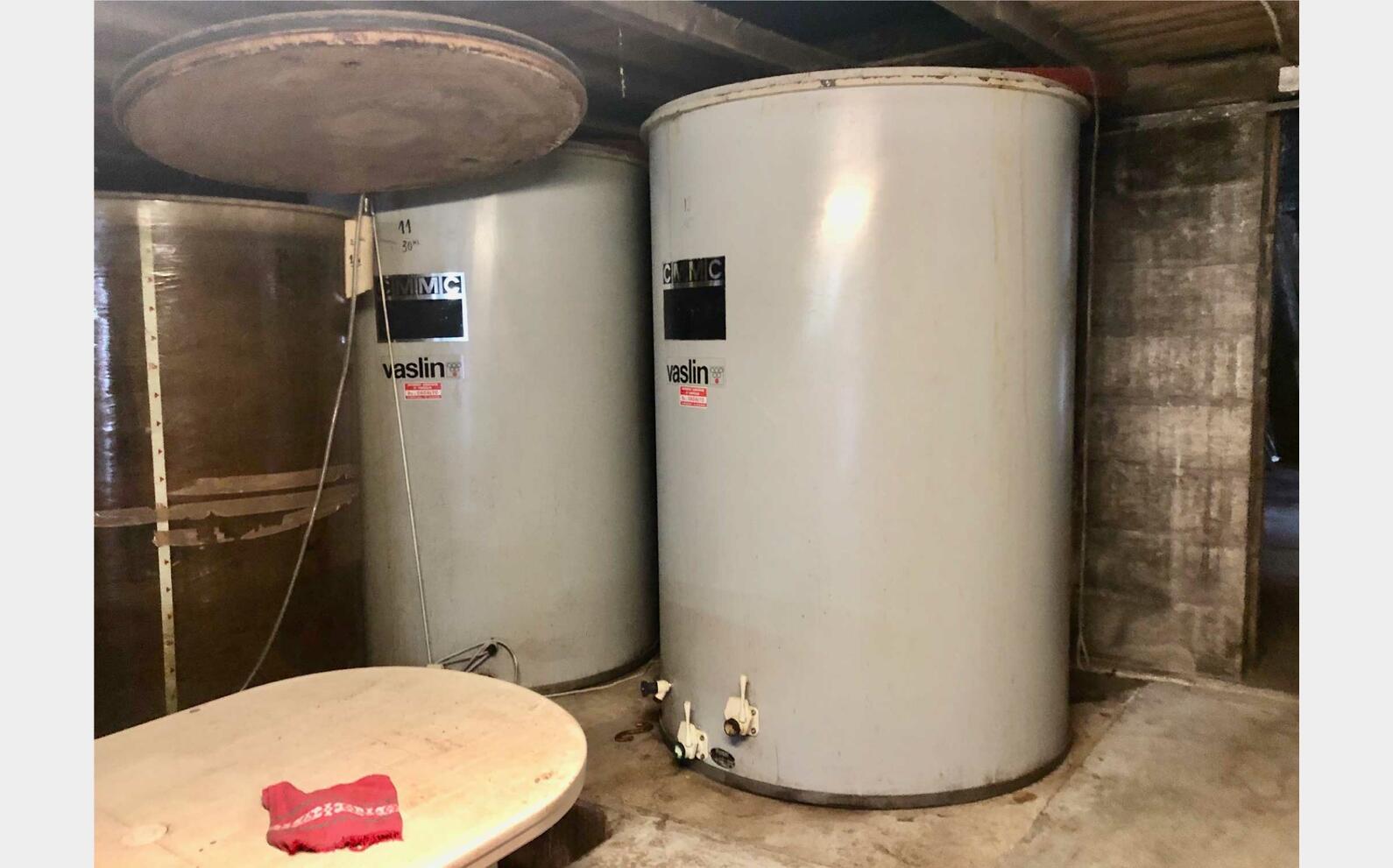 Fiberglass tank - Oil bath 30 HL (3 000 liters) CMMC VASLIN 