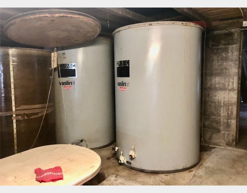Cuve fibre - Bain d'huile 30 HL (3 000 litres) CMMC VASLIN