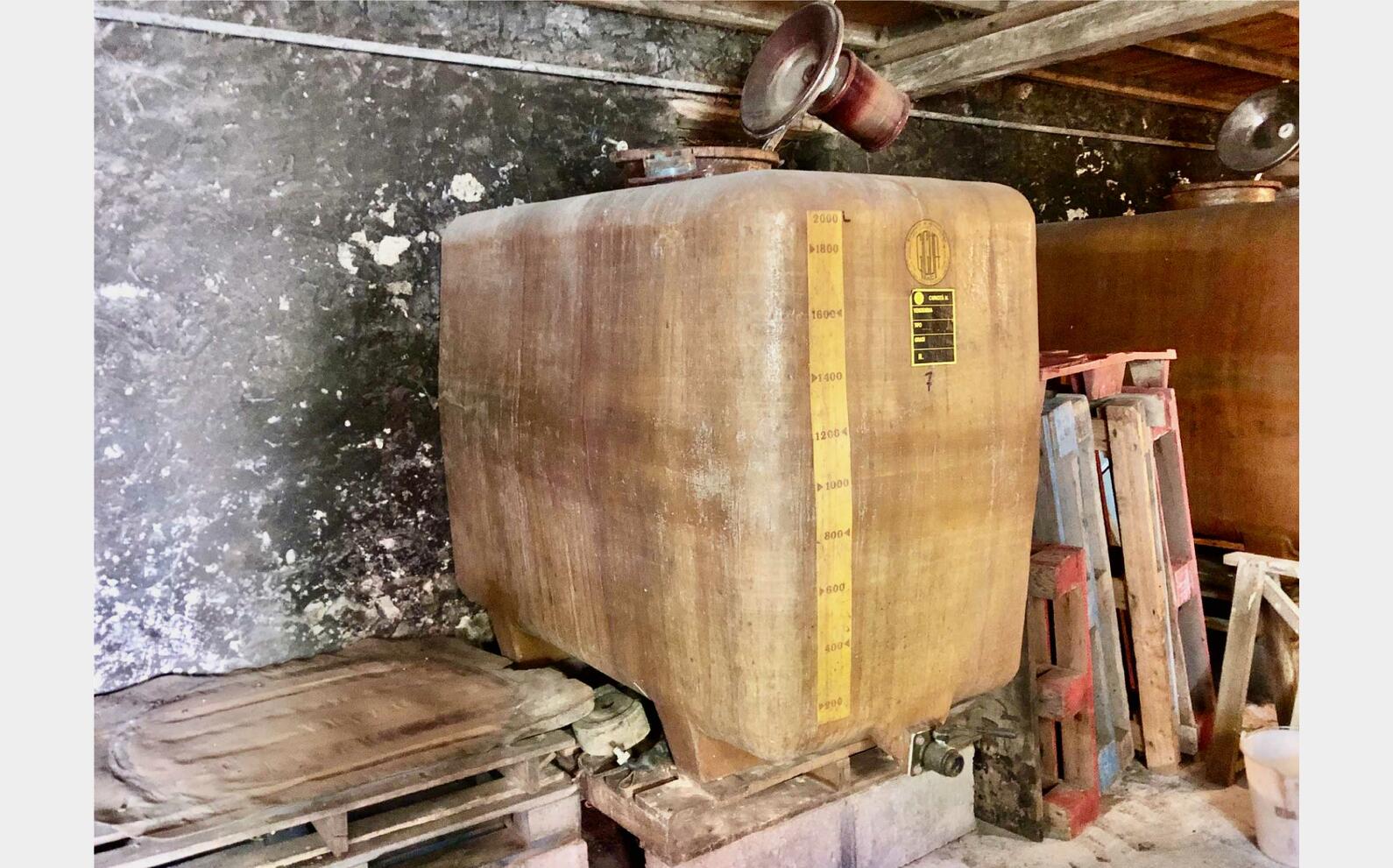 Cuve fibre - Rectangulaire 20 HL (2 000 litres)