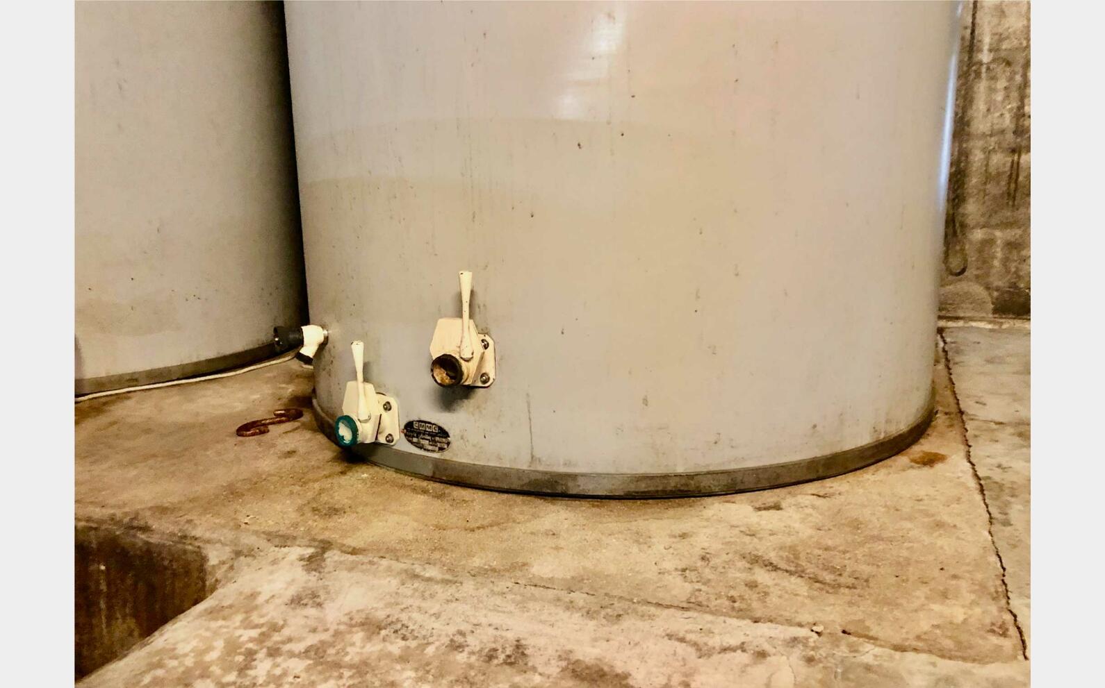 Fiberglass tank - Oil bath 30 HL (3 000 liters) CMMC VASLIN 