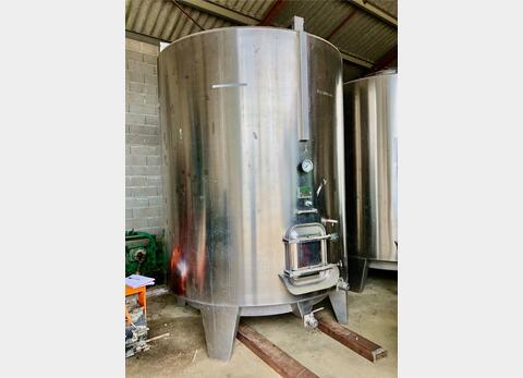 Stainless steel tank on legs - Storage