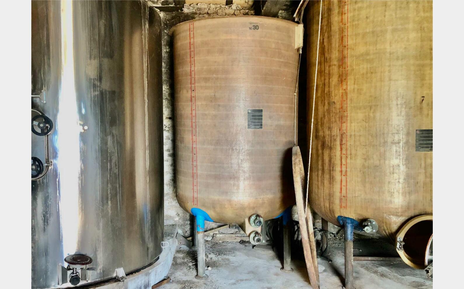 Cuve fibre - Sur pieds 30 HL (3 000 litres)