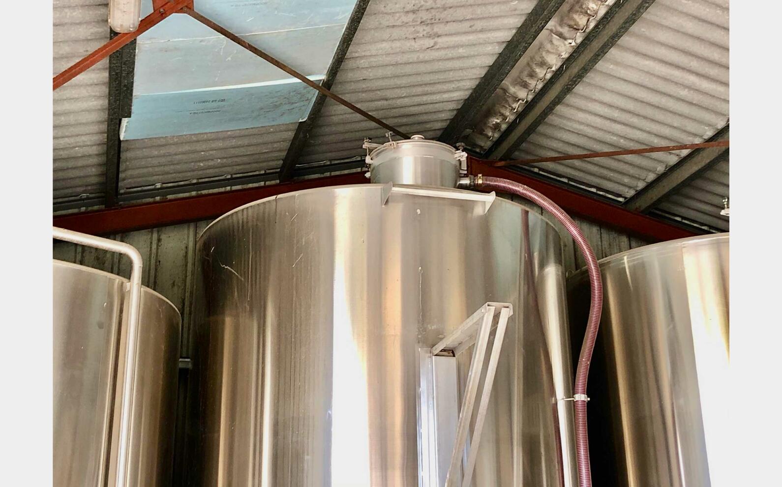 Cuve inox - Sur pieds 120 HL (12 000 litres) DABRIGEON