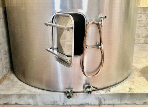 Stainless steel tank - Flat bottom - Without feet