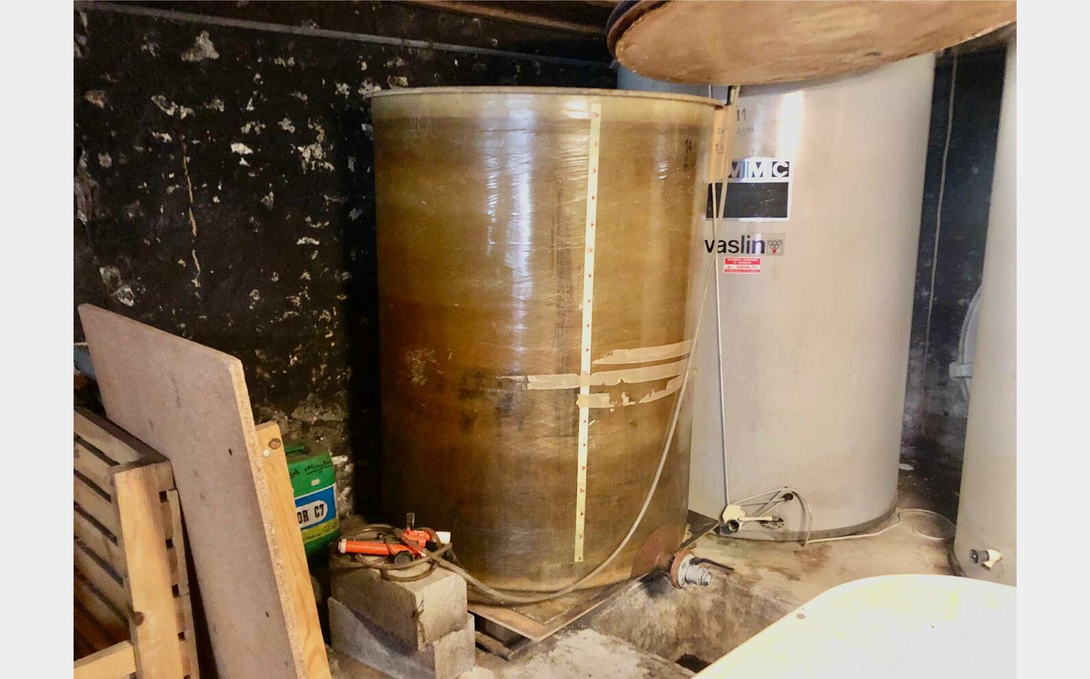 Cuve fibre - Fond plat 20 HL (2 000 litres)