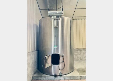 Stainless steel tank - Flat bottom - Without feet