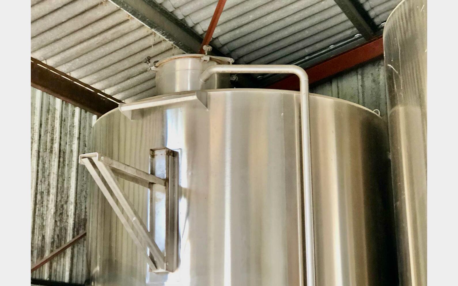 Cuve inox - Sur pieds 100 HL (10 000 litres) DABRIGEON