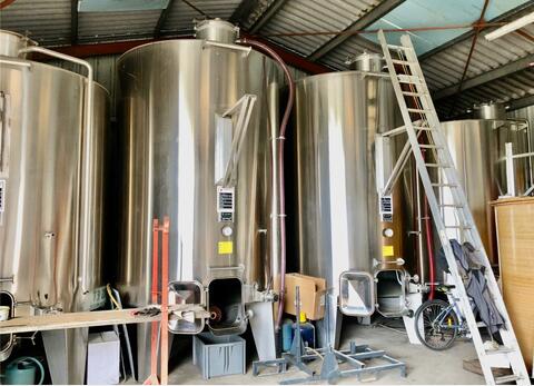 Cuve inox - Sur pieds 120 HL (12 000 litres) DABRIGEON