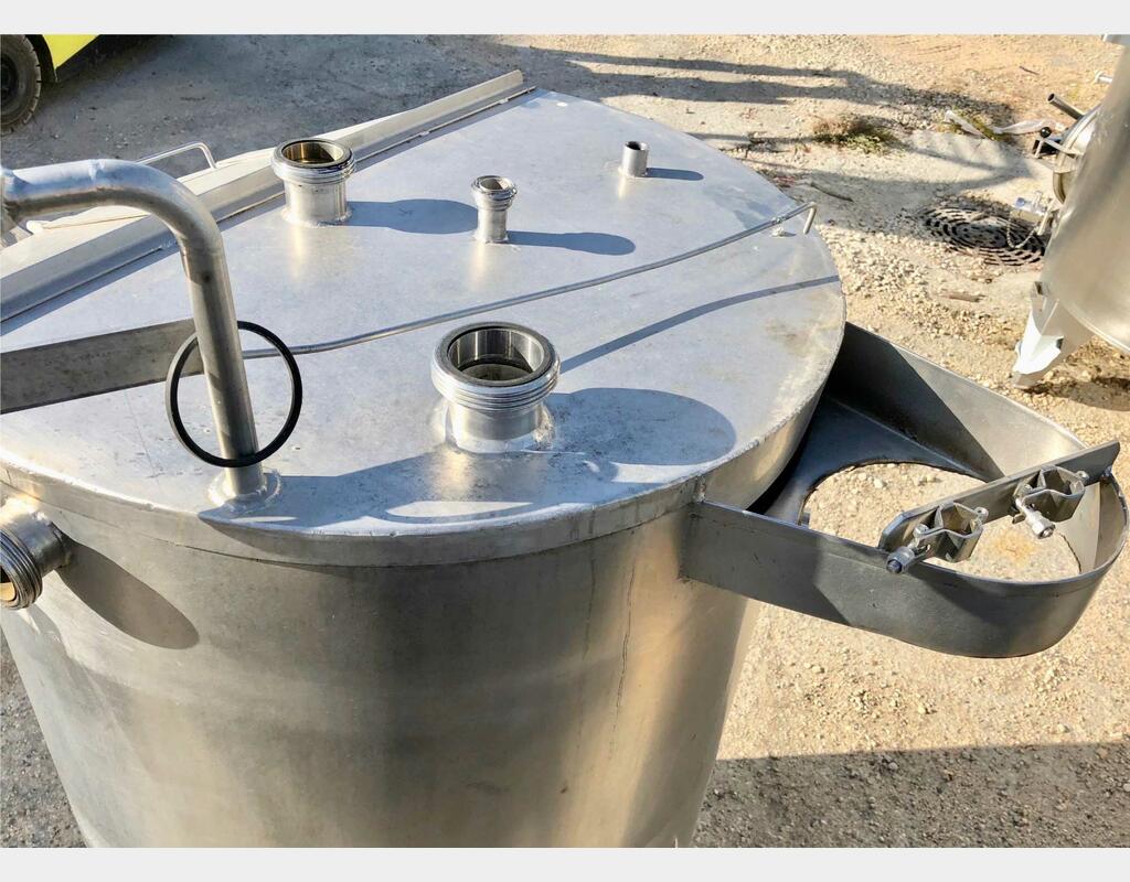 Cuve de stockage inox