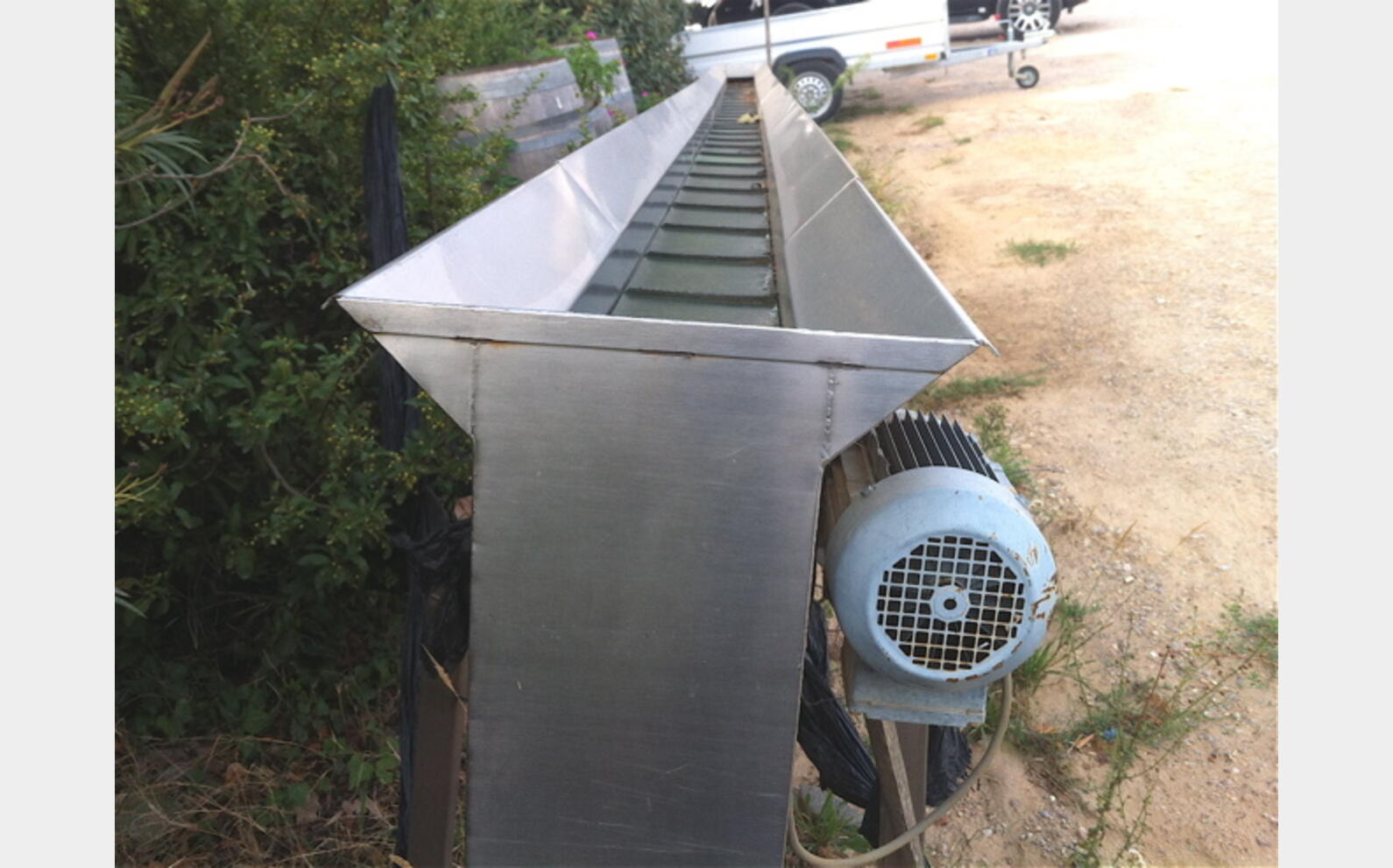 CONVOYEUR A VENDANGE INOX