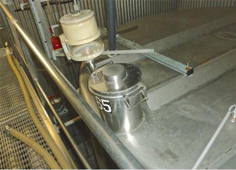 Cuve inox de stockage refroidie Provenance : agroalimentaire (champagne) Marque : ZIEMANN HENGEL