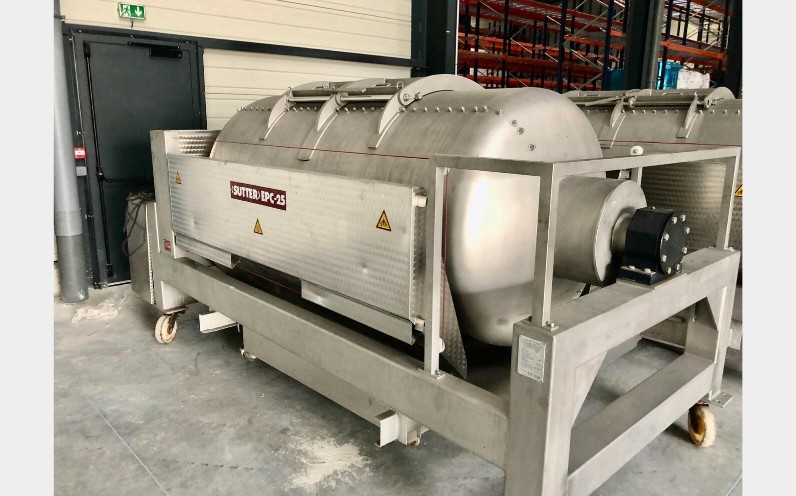 Pressoir - Cage ouverte 25 HL (2 500 litres) SUTTER