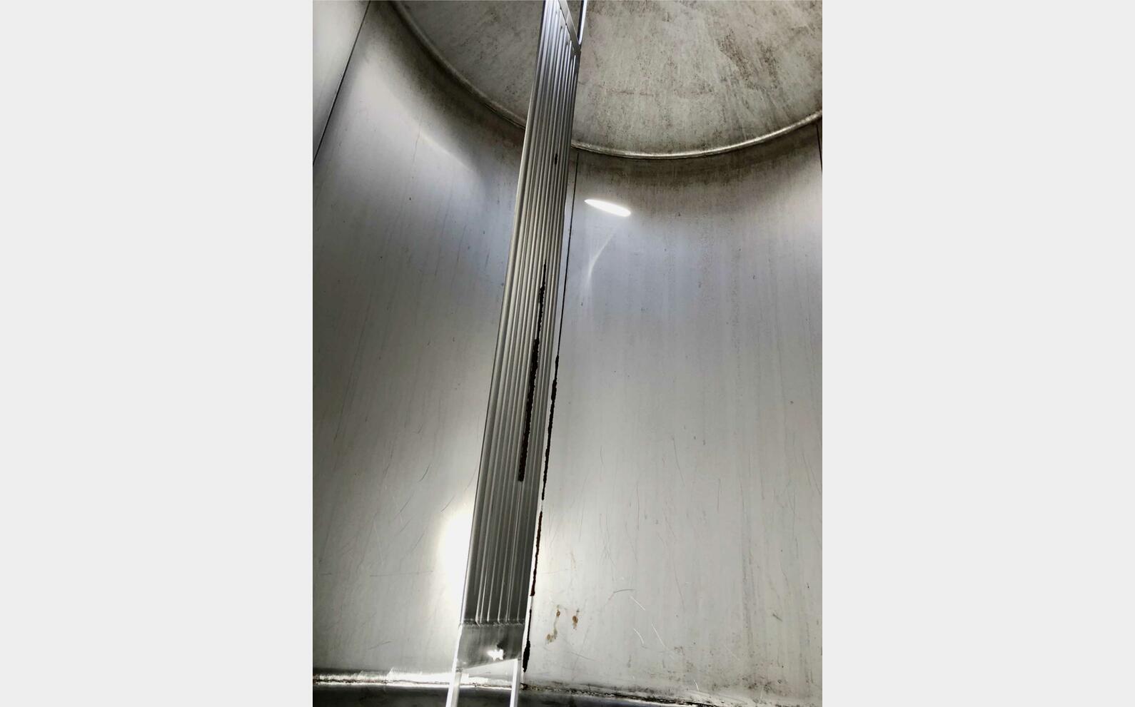 Cuve inox - Sur pieds 120 HL (12 000 litres) LAGOUARDE