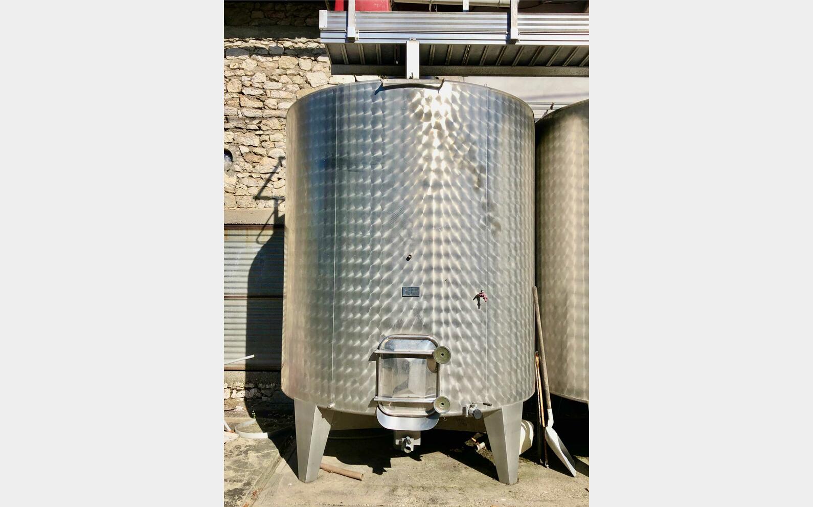 Cuve inox - Sur pieds 120 HL (12 000 litres) LAGOUARDE