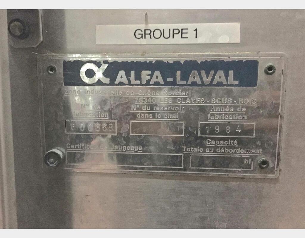 Cuve isolée avec compresseur - Volume : 60 hls (6 000 litres)