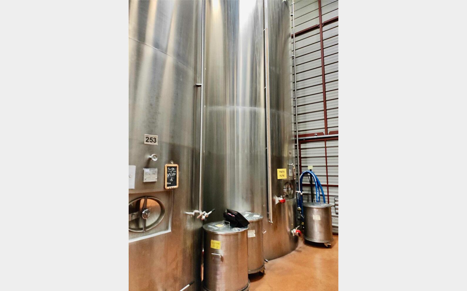 316L stainless steel tank 450 HL (45 000 liters) ALLIANCE INOX
