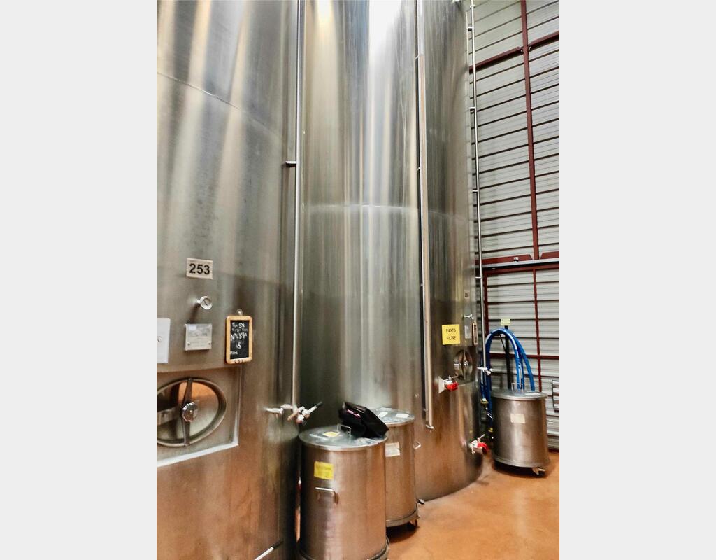 316L stainless steel tank - Closed - Insulated