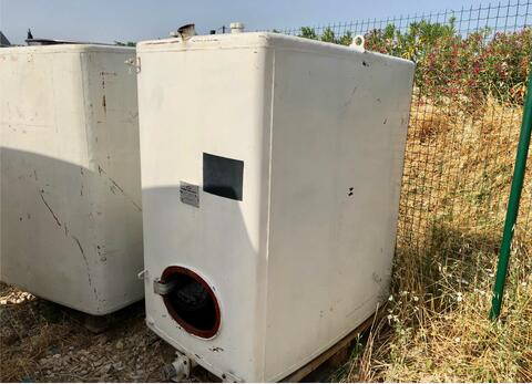 Coated steel bowl - Flat bottom 12 HL (1200 liters)