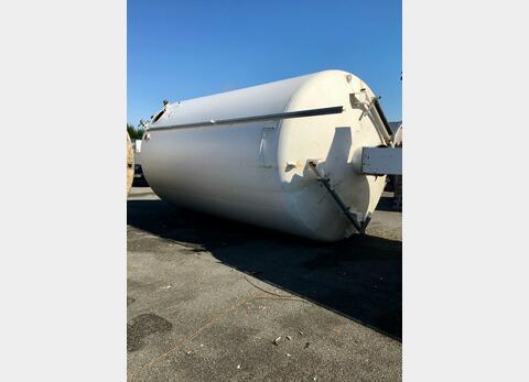 Closed coated steel tank