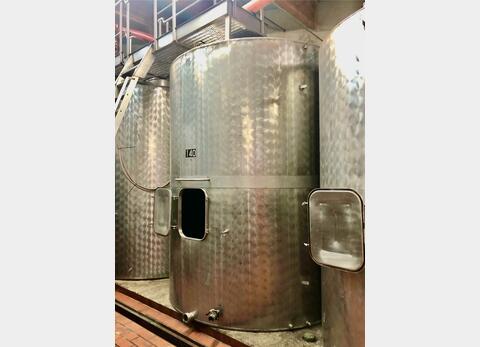 Cuve stockage inox