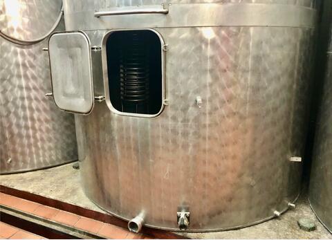 Cuve stockage inox
