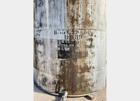 Cuve inox - Fond plat 300 HL (30 000 litres)