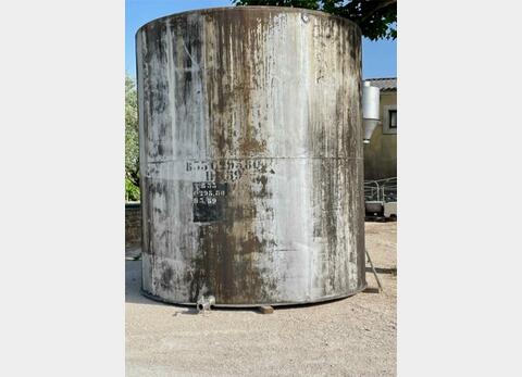 Cuve inox - Fond plat 300 HL (30 000 litres)