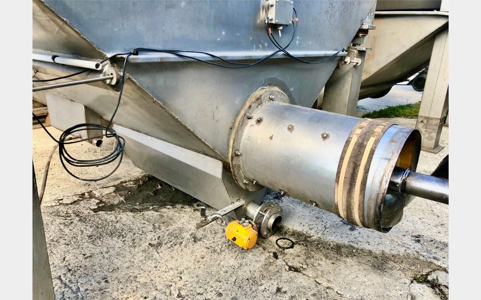 Stainless steel weighing bucket 8 tons PERA