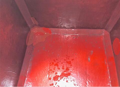 Cuve de stockage béton rectangulaire - Volume : 103 hectos (10300 litres)